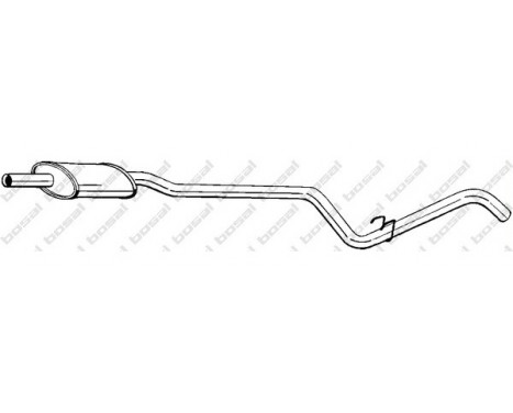 Middle Silencer 285-021 Bosal
