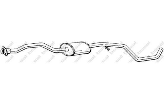 Middle Silencer 285-023 Bosal