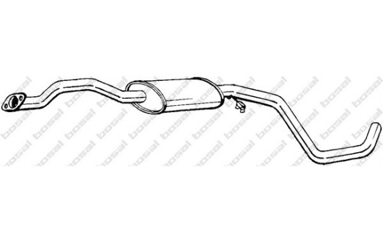 Middle Silencer 285-055 Bosal