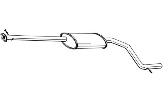 Middle Silencer 285-061 Bosal, Image 2