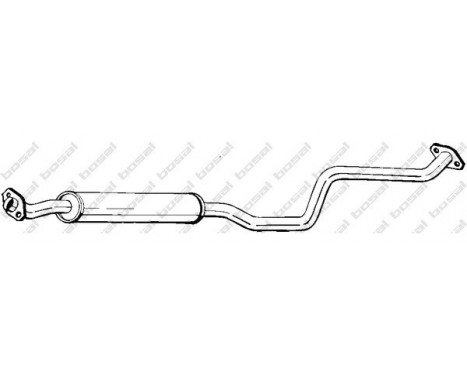 Middle Silencer 285-063 Bosal