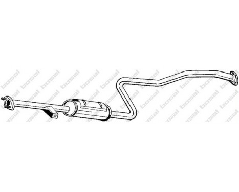 Middle Silencer 285-111 Bosal