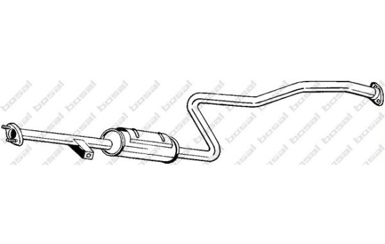 Middle Silencer 285-111 Bosal