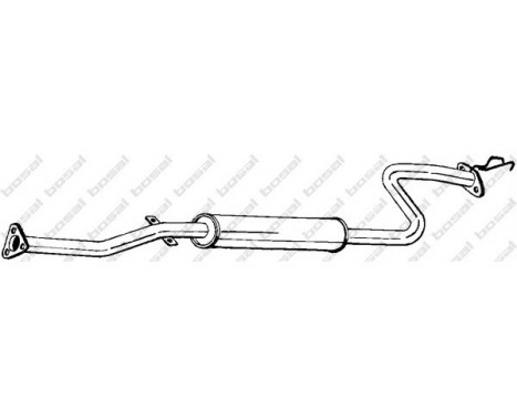 Middle Silencer 285-129 Bosal