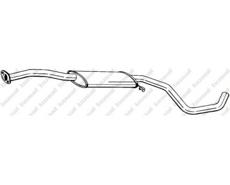 Middle Silencer 285-205 Bosal