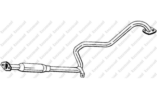Middle Silencer 285-239 Bosal