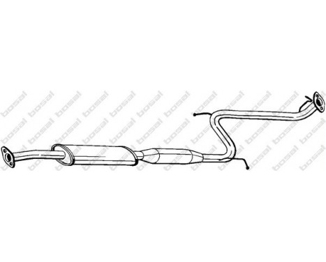 Middle Silencer 285-261 Bosal