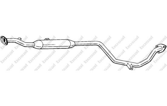 Middle Silencer 285-273 Bosal