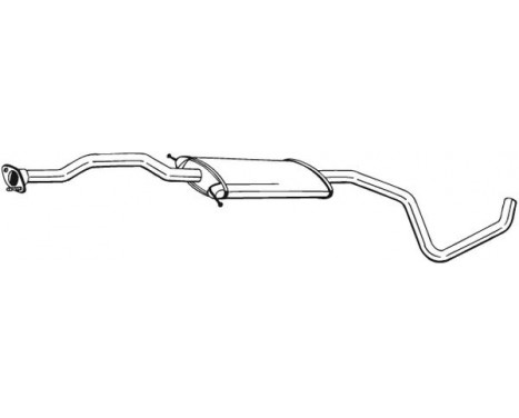 Middle Silencer 285-289 Bosal, Image 2