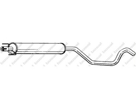 Middle Silencer 285-313 Bosal