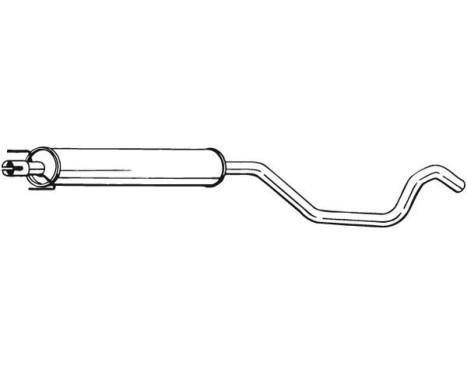 Middle Silencer 285-313 Bosal, Image 2