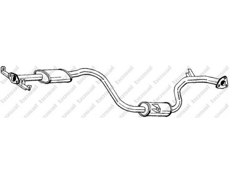 Middle Silencer 285-377 Bosal