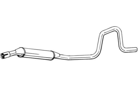 Middle Silencer 285-381 Bosal, Image 2