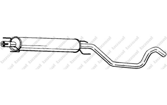 Middle Silencer 285-423 Bosal