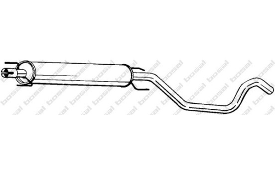 Middle Silencer 285-425 Bosal