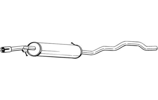 Middle Silencer 285-515 Bosal, Image 2