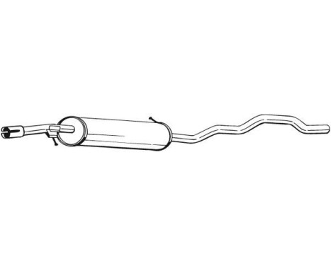 Middle Silencer 285-517 Bosal, Image 2