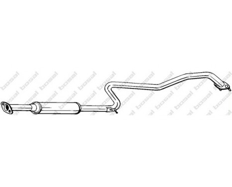 Middle Silencer 285-519 Bosal