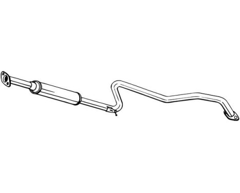 Middle Silencer 285-519 Bosal, Image 2