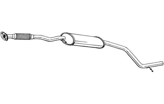 Middle Silencer 285-795 Bosal, Image 2