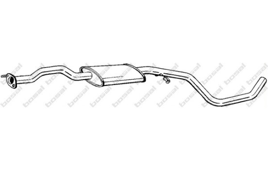 Middle Silencer 285-835 Bosal