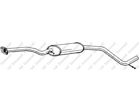 Middle Silencer 285-865 Bosal