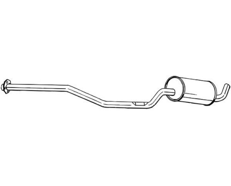 Middle Silencer 286-007 Bosal, Image 2