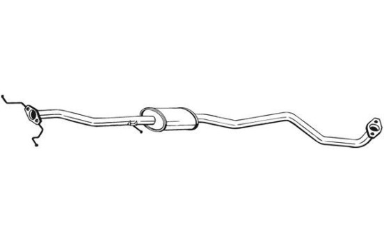 Middle Silencer 286-061 Bosal, Image 2
