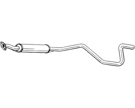 Middle Silencer 286-071 Bosal, Image 2