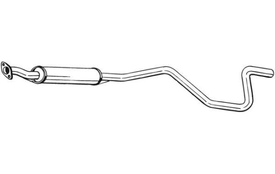 Middle Silencer 286-071 Bosal, Image 2