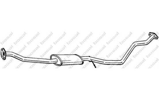 Middle Silencer 286-103 Bosal