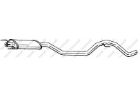 Middle Silencer 286-111 Bosal