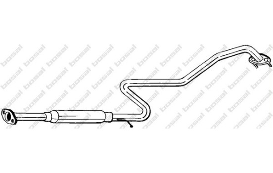 Middle Silencer 286-125 Bosal