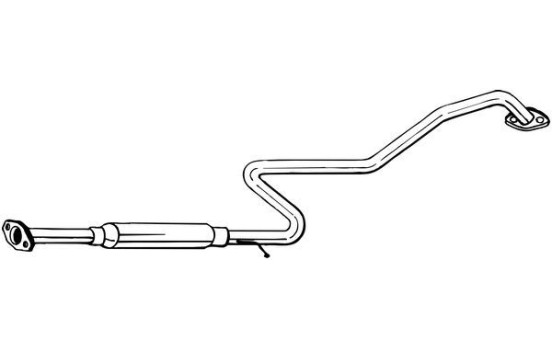 Middle Silencer 286-125 Bosal, Image 2