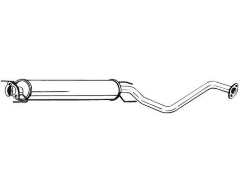 Middle Silencer 286-151 Bosal, Image 2