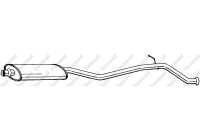 Middle Silencer 286-167 Bosal