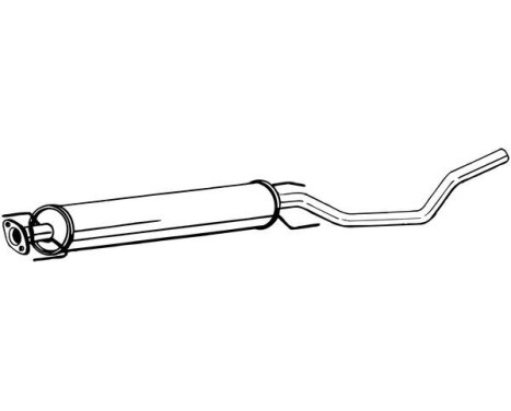 Middle Silencer 286-169 Bosal, Image 2