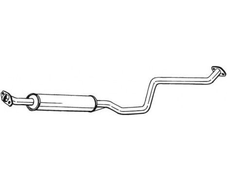 Middle Silencer 286-175 Bosal, Image 2
