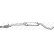 Middle Silencer 286-201 Bosal, Thumbnail 2