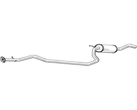 Middle Silencer 286-241 Bosal, Image 2