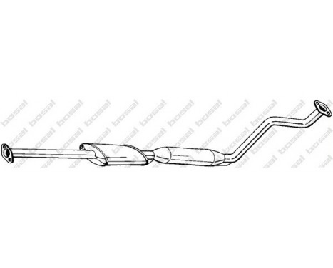 Middle Silencer 286-275 Bosal