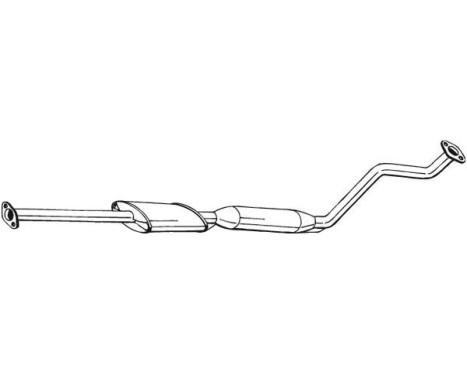 Middle Silencer 286-275 Bosal, Image 2