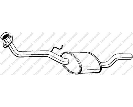 Middle Silencer 286-315 Bosal