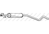 Middle Silencer 286-475 Bosal