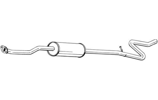 Middle Silencer 286-493 Bosal, Image 2