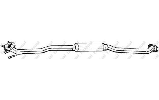 Middle Silencer 286-495 Bosal
