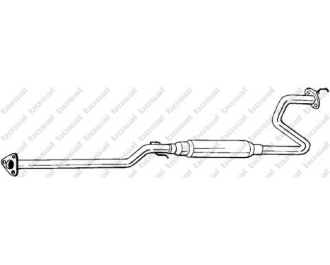 Middle Silencer 286-789 Bosal, Image 2