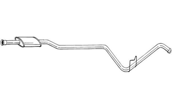 Middle Silencer 287-159 Bosal, Image 2