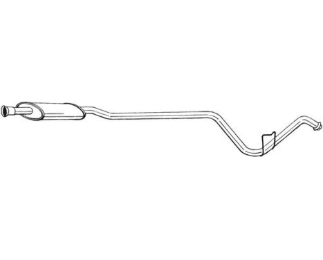 Middle Silencer 287-163 Bosal, Image 2