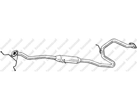 Middle Silencer 287-169 Bosal, Image 2